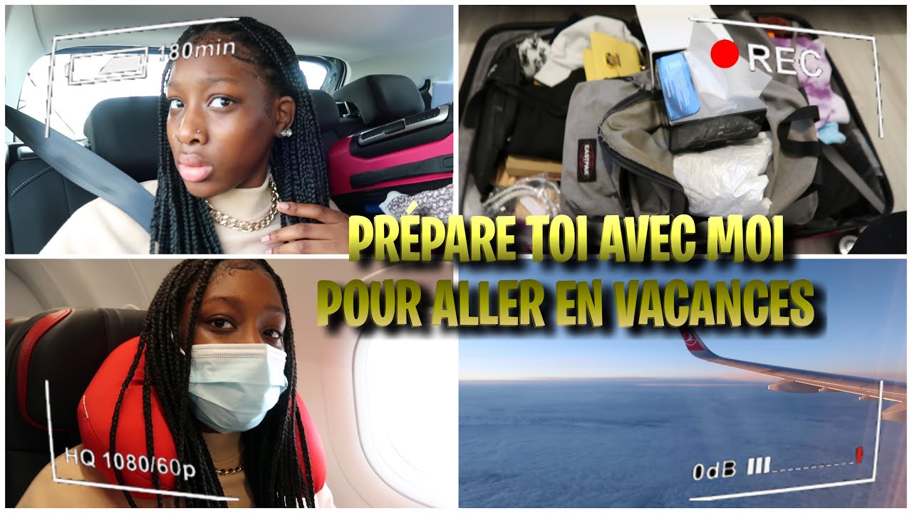 JE ME PREPARE POUR ALLER EN VACANCES (valise, hair, test pcr...)l Life As HD