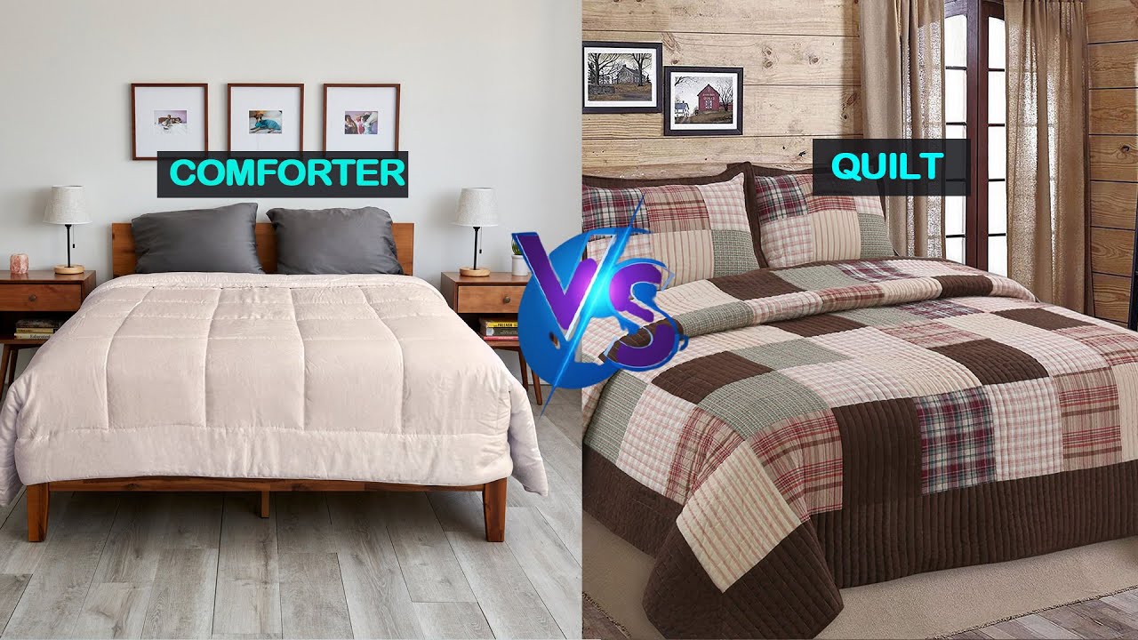 Comforter vs Quilt