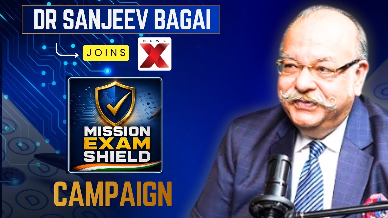 'Reduce NEET Weightage by 1/4th' | Dr Sanjeev Bagai | NewsX Exam Shield Campaign