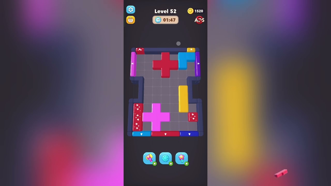 Slide Jam Level 52 Walkthrough 🧩 | Step-by-Step Puzzle Solution!