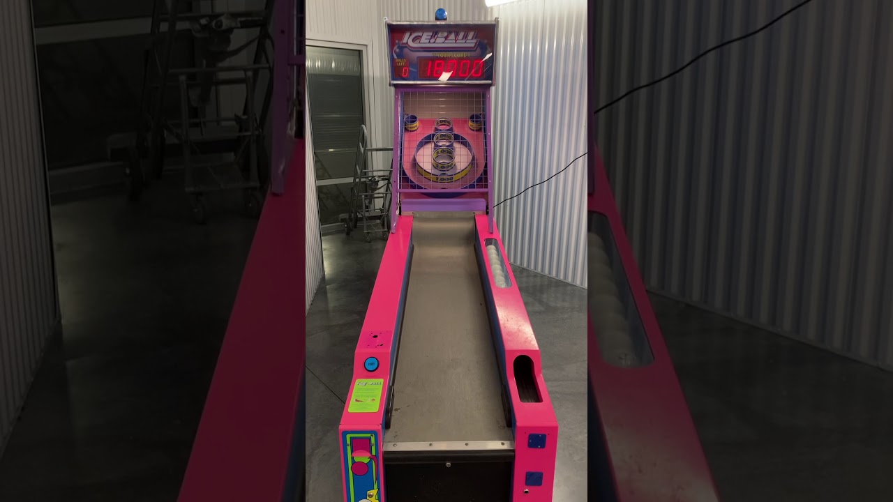 10’ ICE Ball Skee Ball Arcade Game Video #1!