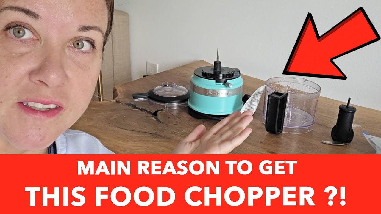 KitchenAid Chopper Review & Demo (KitchenAid KFC3516QHSD Food Chopper, 3.5 Cup)