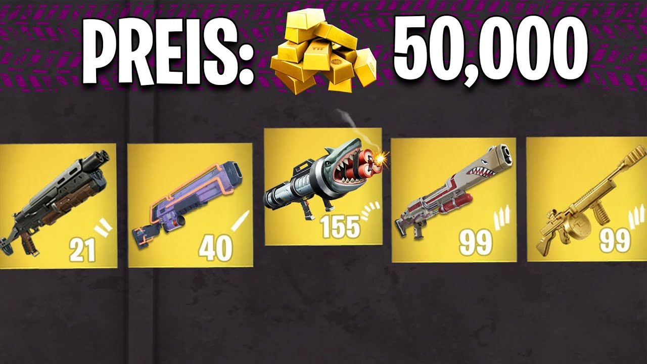 ich KAUFE das 50.000 GOLD LOADOUT in Fortnite!