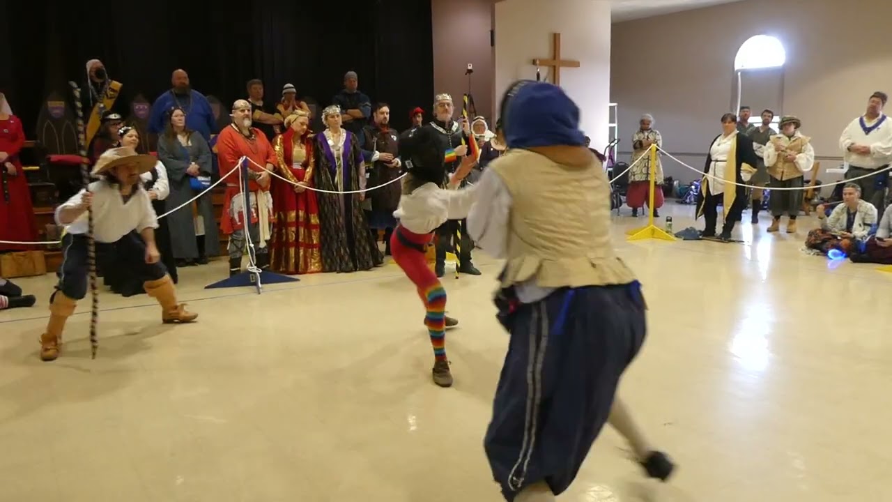 Finals. Jon vs Bobby, SCA East Kingdom Rapier Champs 2/21/26