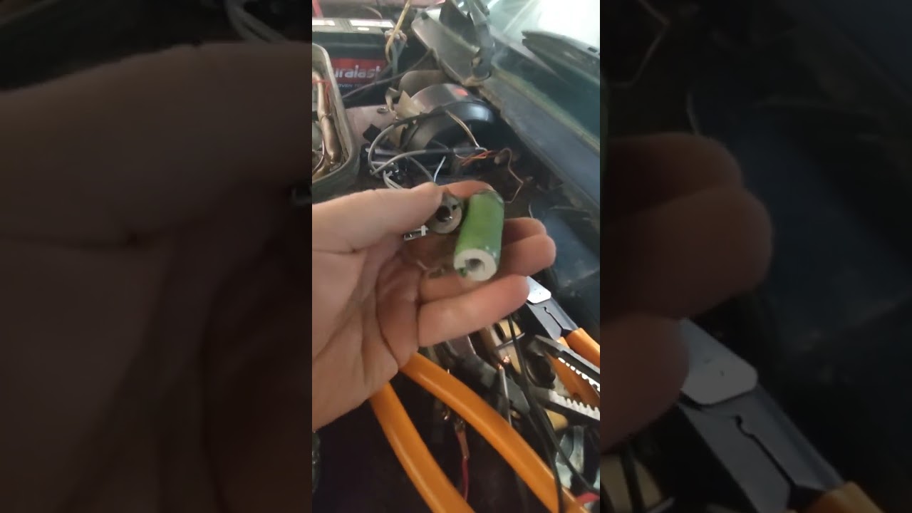 porsche 944 updates - wiring, lights, fresh air blower fan resistor
