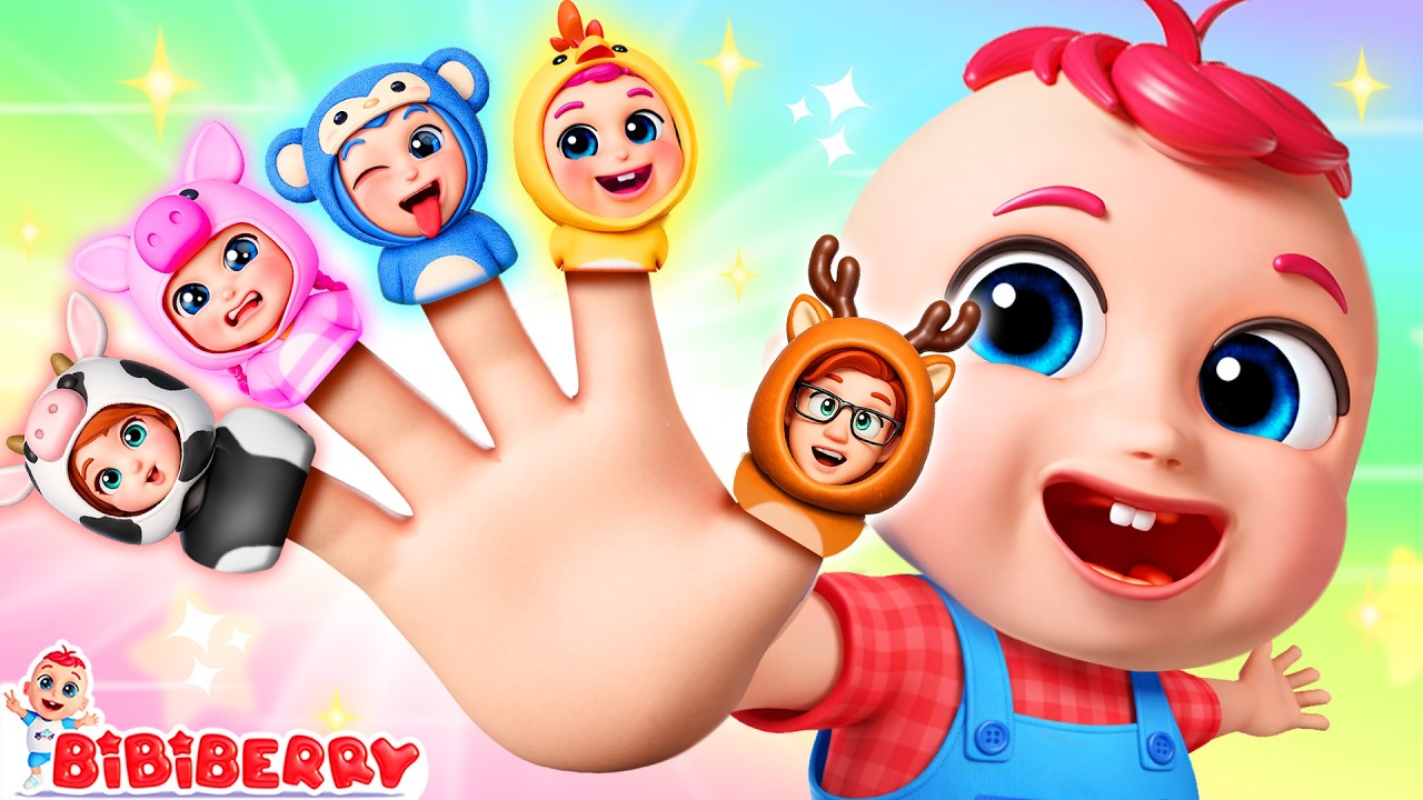 Five Little Animals Learn Safety Rules✨Policeman, Fireman & Doctor Song | Bibiberry Nursery Rhymes