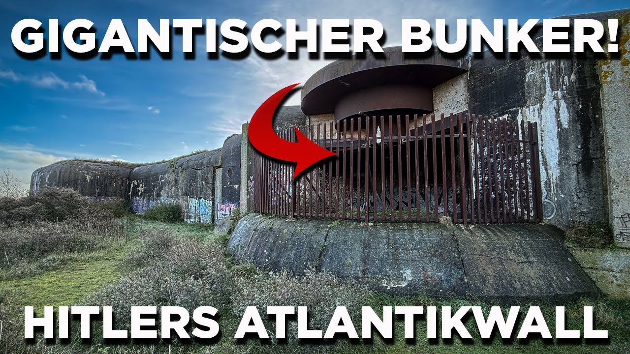 Einer der beeindruckendsten Bunker, die ich je betreten habe – Batterie Oldenburg am Atlantikwall