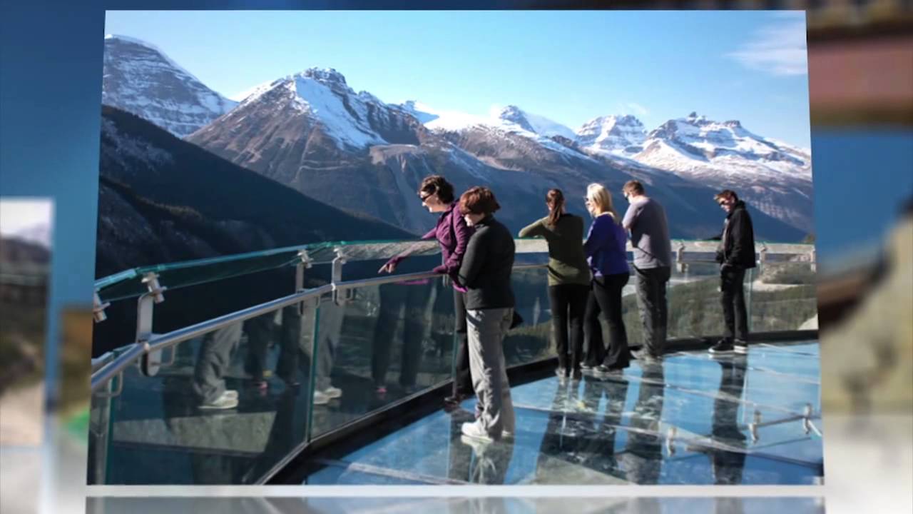 The Terrifying Glass Skywalk Overlooking the Canadian Rockies