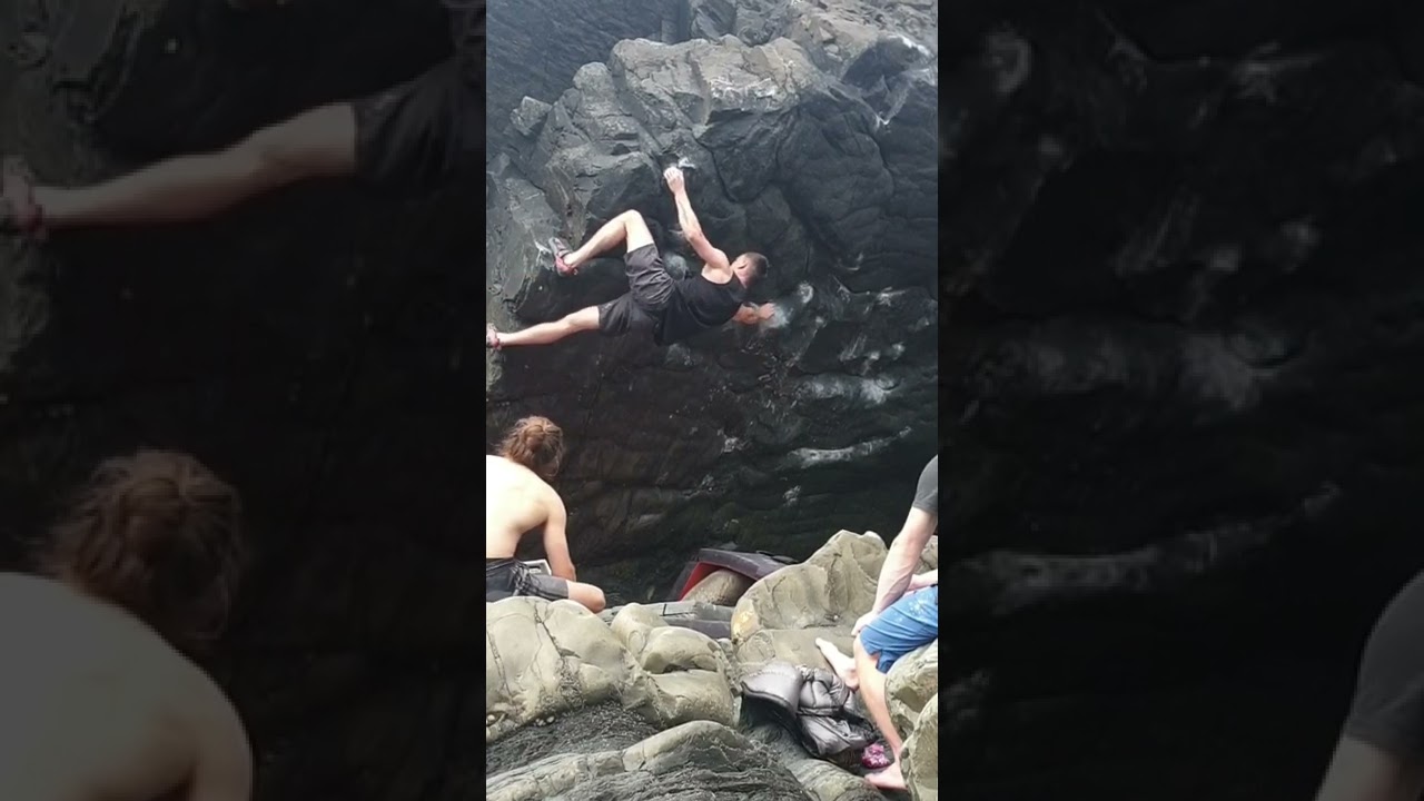 Autobahn (8A+) - Hartland Quay, Devon