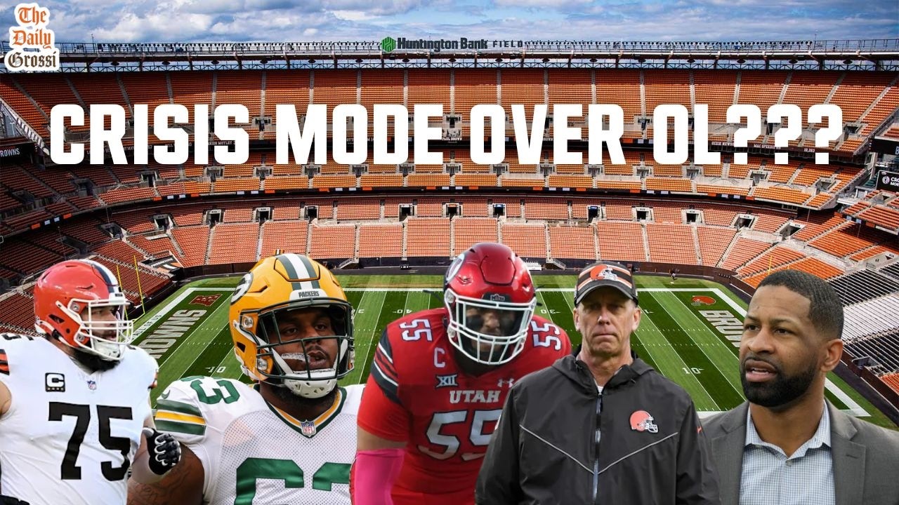 REBUILDING BROWNS OL + BEST WRs AVAILABLE - The Daily Grossi