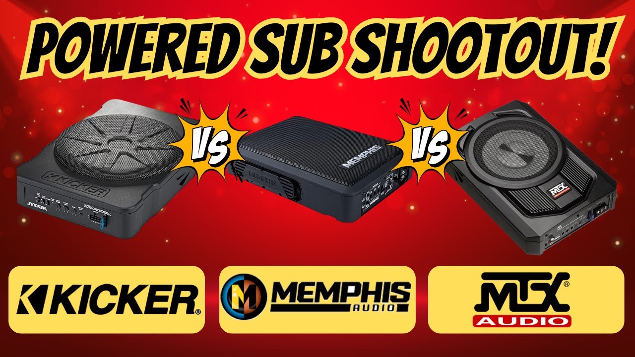 Which Powered Subwoofer Is Best under $399? Memphis vs Kicker vs MTX