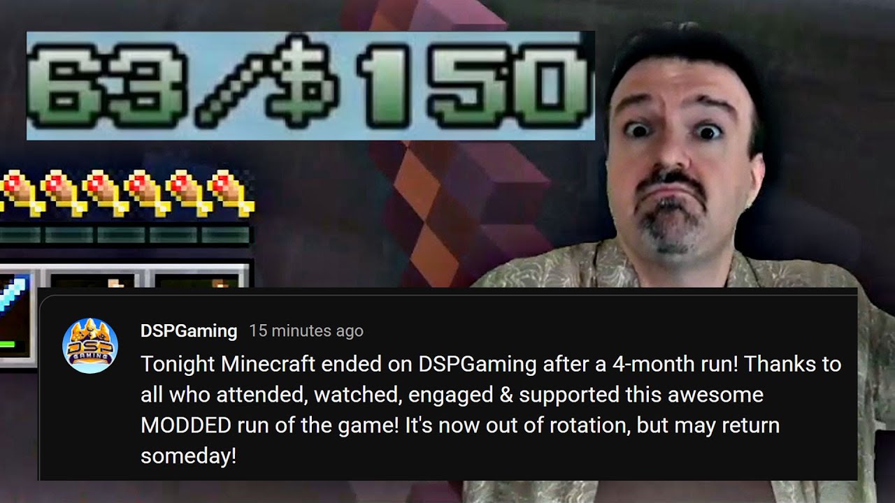 DSP WAGE QUITS Mincraft After Begging 220 times (Estimated Amount) & Not Hitting the Goal - 08-25-25