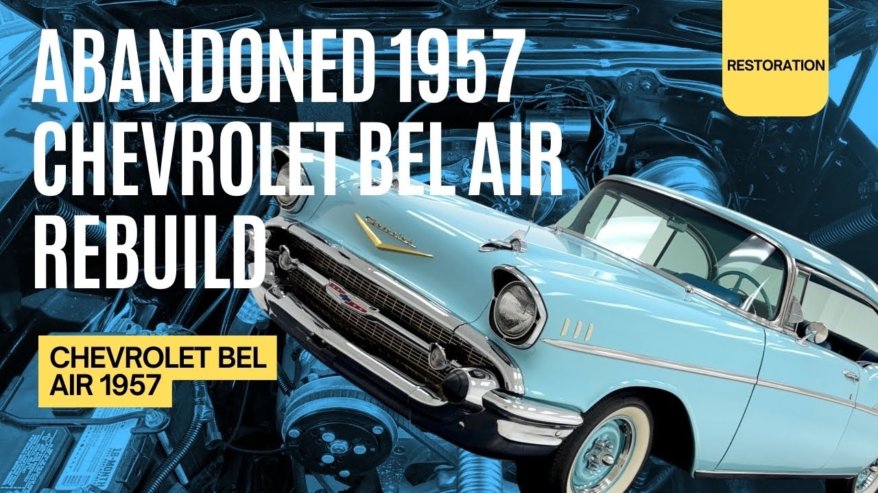 ASMR Restoration – Abandoned 1957 Chevrolet Bel Air Rebuild