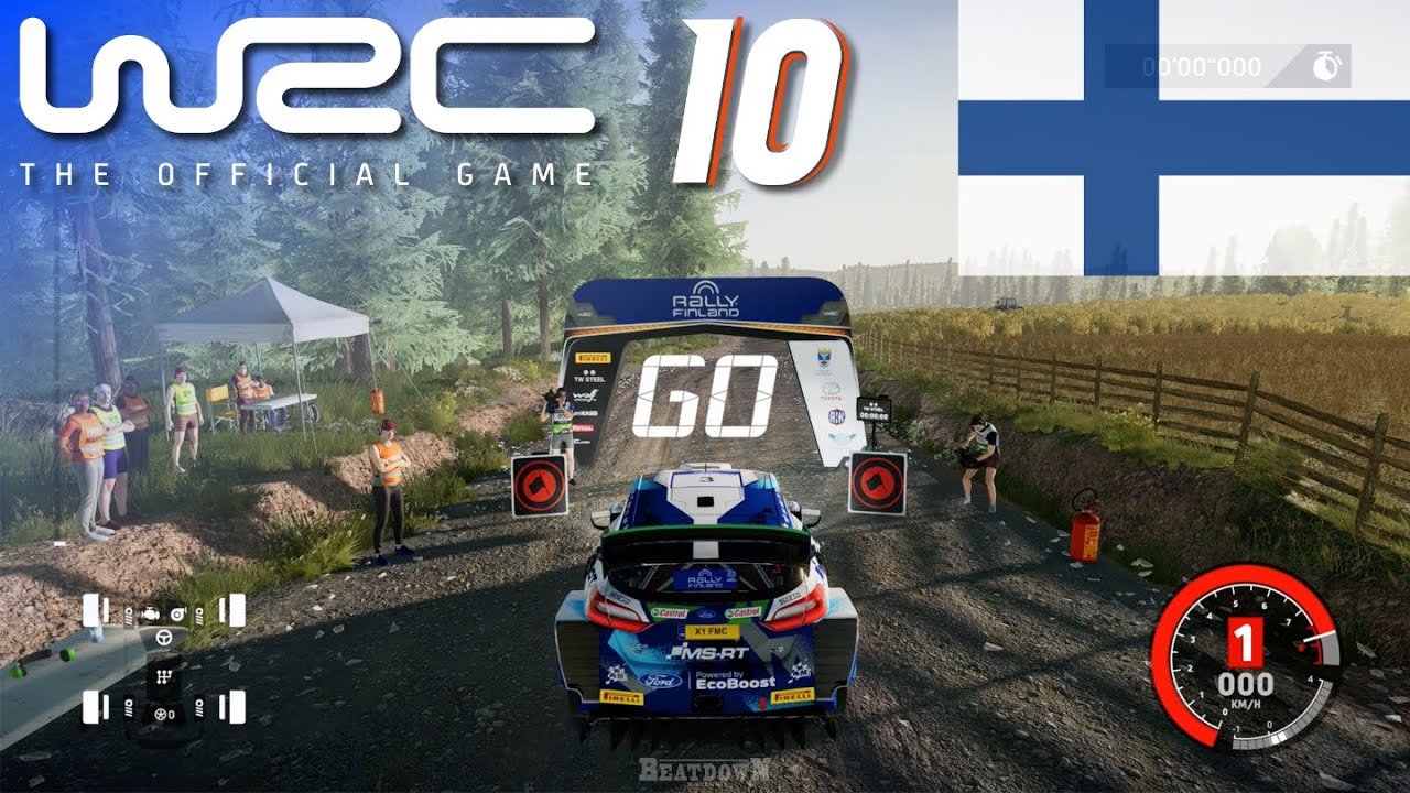 WRC 10 - Rally Finland Endurance Stage (23rd Fastest Worldwide!!) | PS5