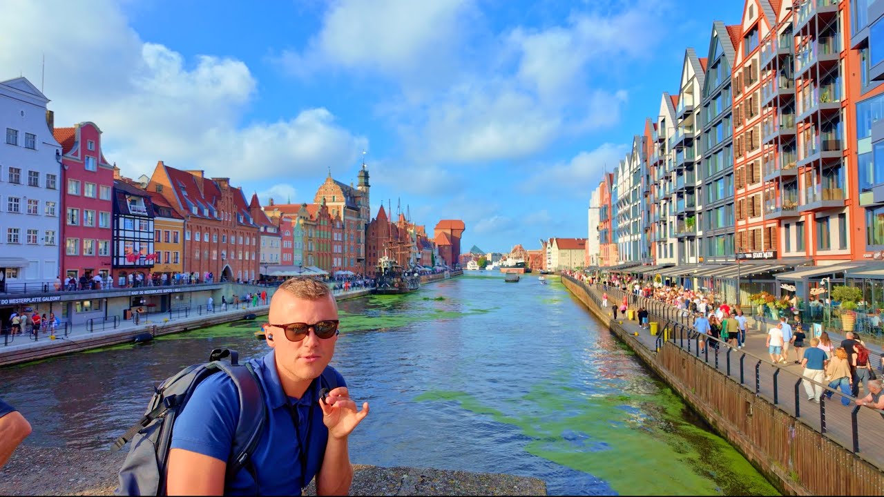 Gdańsk 🇵🇱I am tired of saying how beautiful it is. daily vlog car trip Poland 