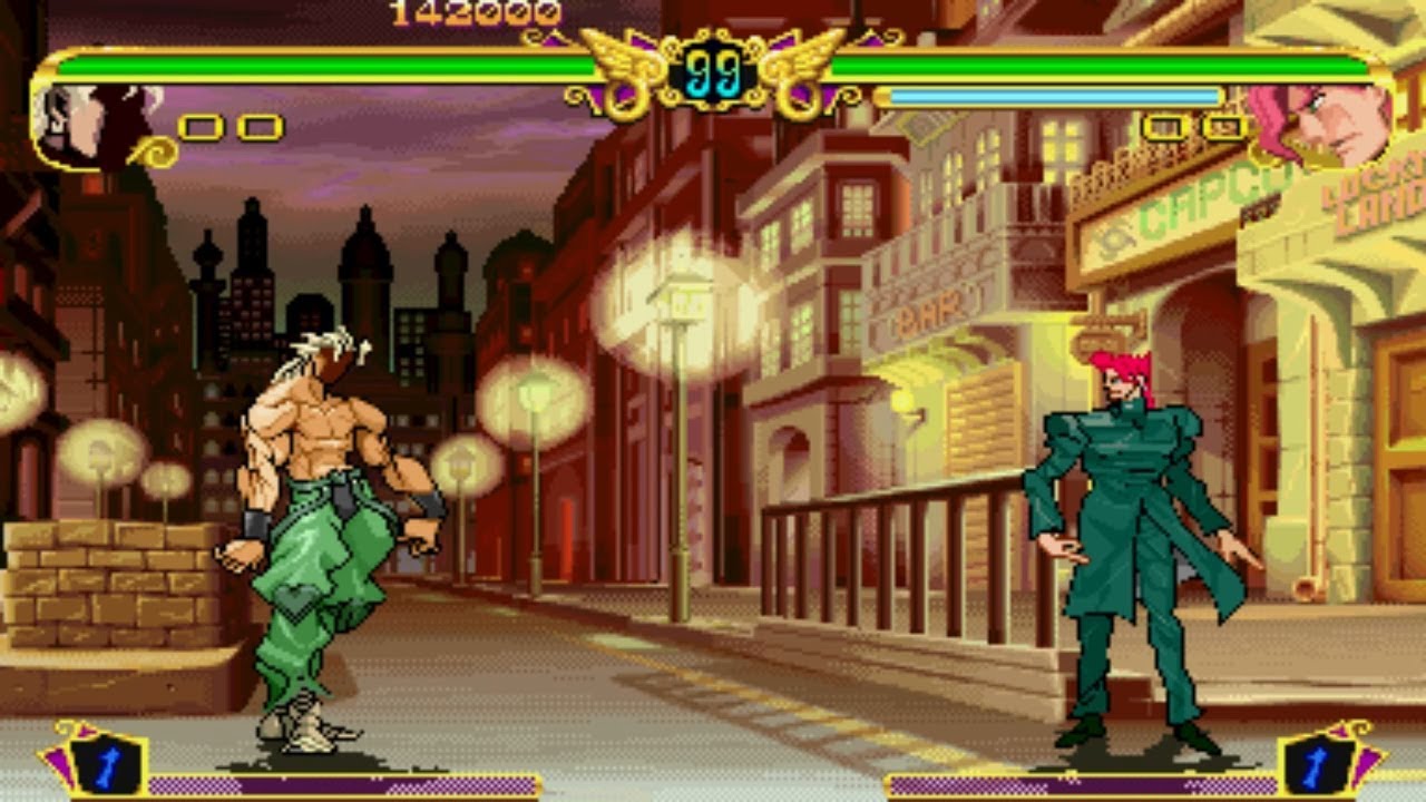 Jojo's Venture [Arcade] - play as Shadow Dio