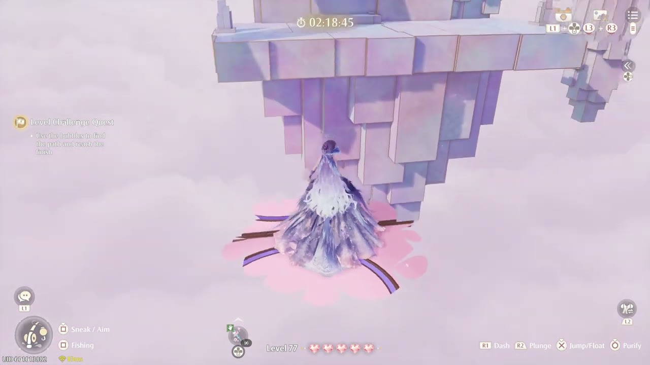 [Infinity Nikki] Bubble Trails III Hard - 3:57:40 - No Bubbles, No Damage