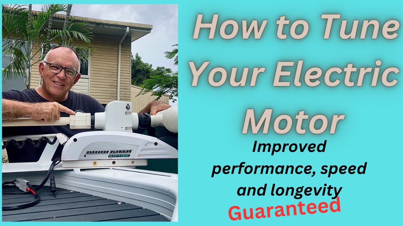 10min service that will improve the speed, performance and longevity of any trolling motor.