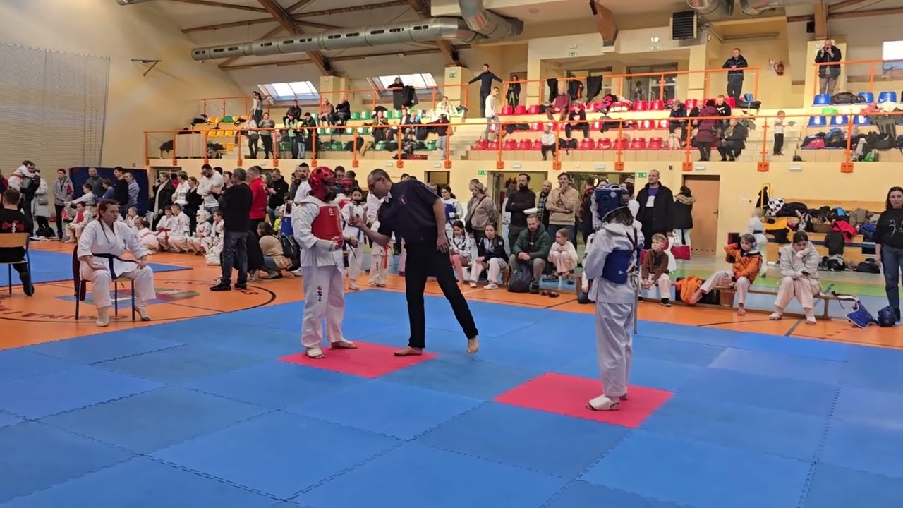 Maria Hara-Karlicka U12 +47kg Turniej Młodych Wojowników Stawiszyn 31.01.2026 pierwsza walka