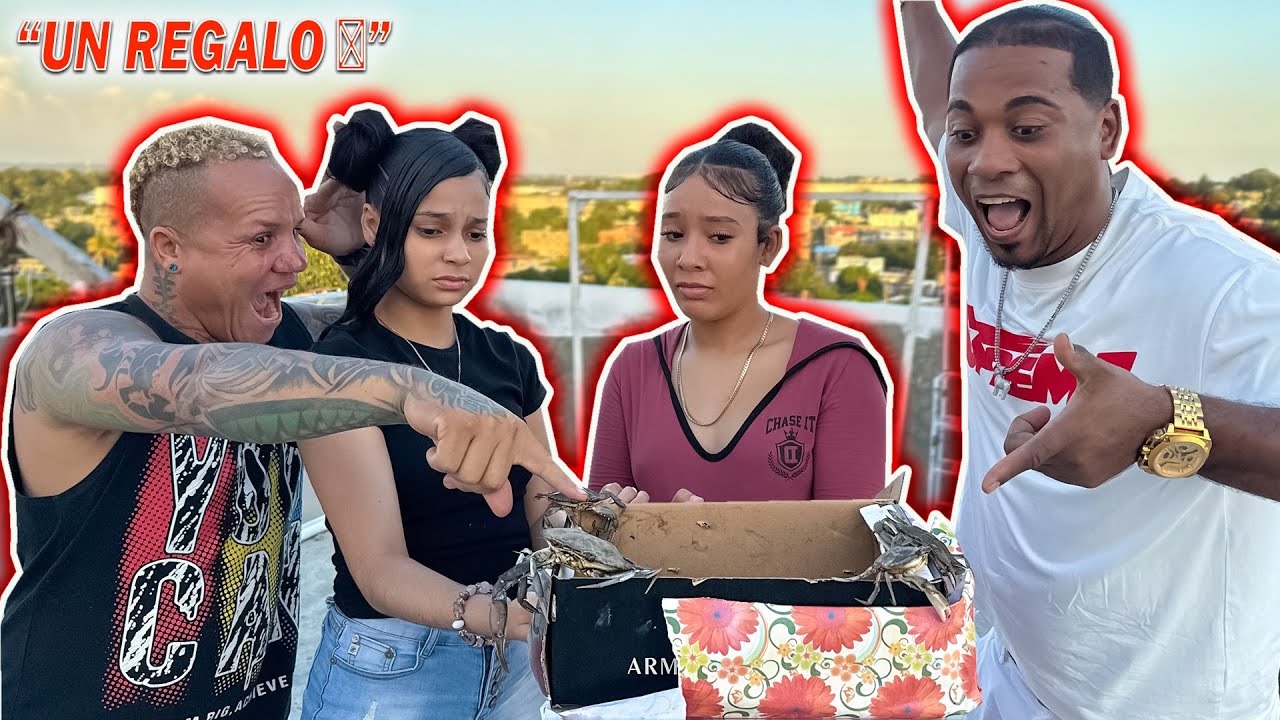 PEPA Y LOREN RECIBEN UN “REGALO” Y NO IMAGINAN LO QUE PASA AL ABRIRLO 😳🦀 (BROMA)