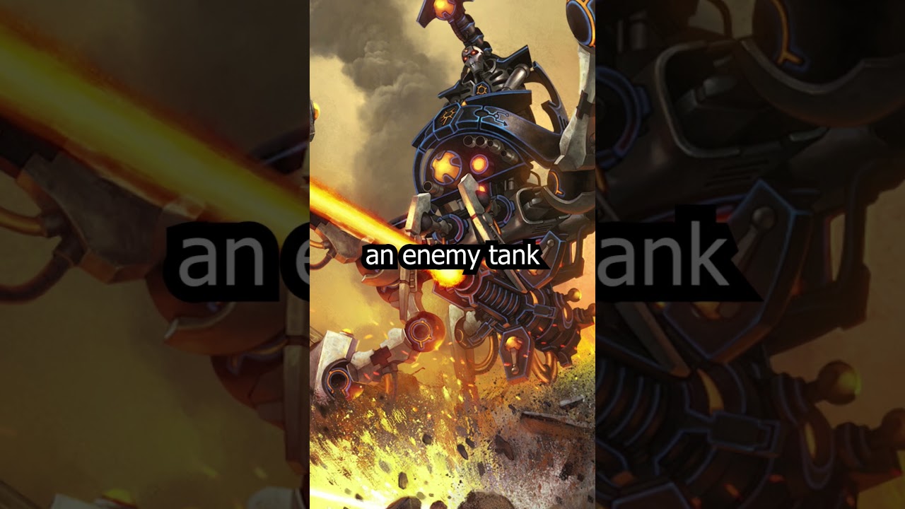 Tank Hunting Mechanical HORRORS Of The NECRONS - Triarch Stalkers EXPLAINED - Pure Utility!