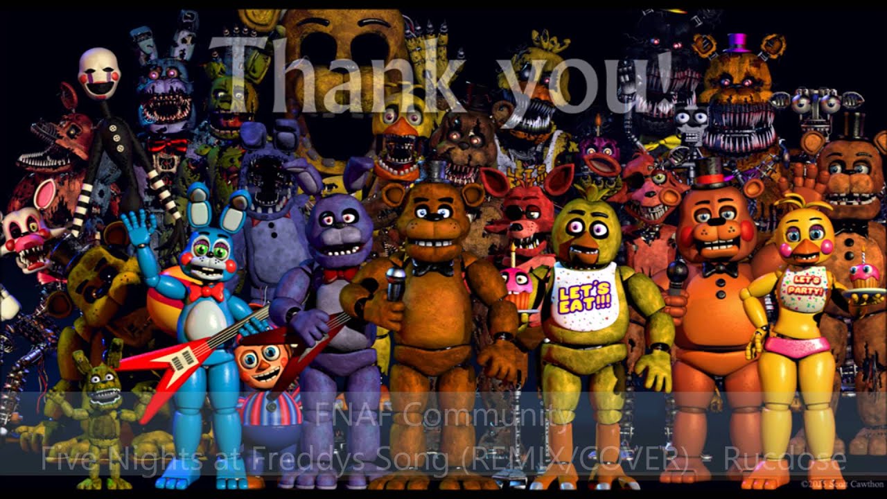 All FNAF Character Theme Songs (1-4 + DLC) V2 [READ DESCRIPTION]