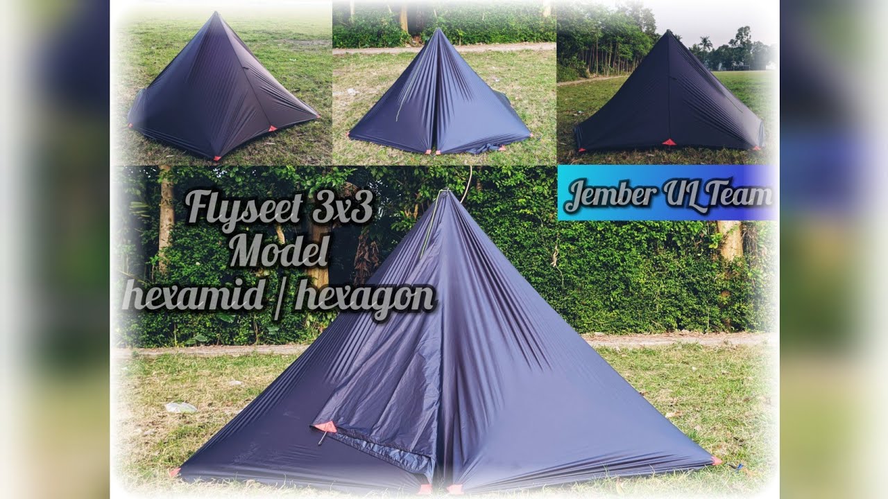 Set up flyseet 3x3 model hexamid/hexagon