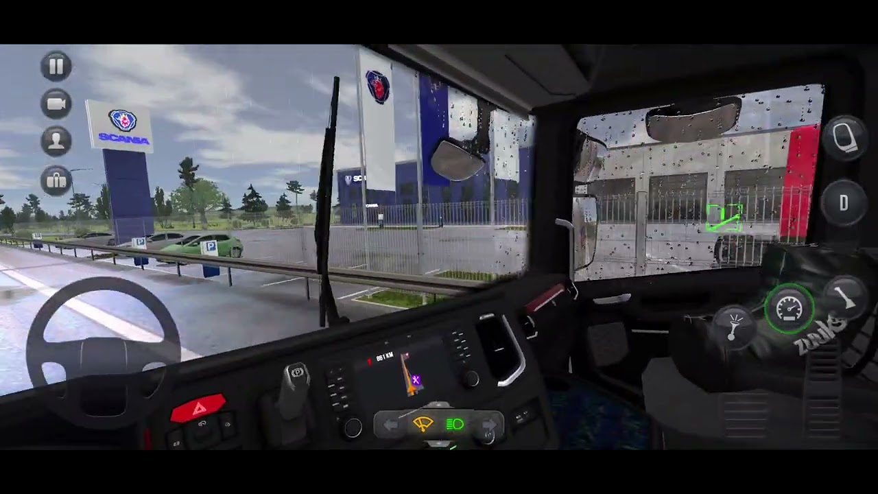 Truck simulator ultimate longe drive with scania r730