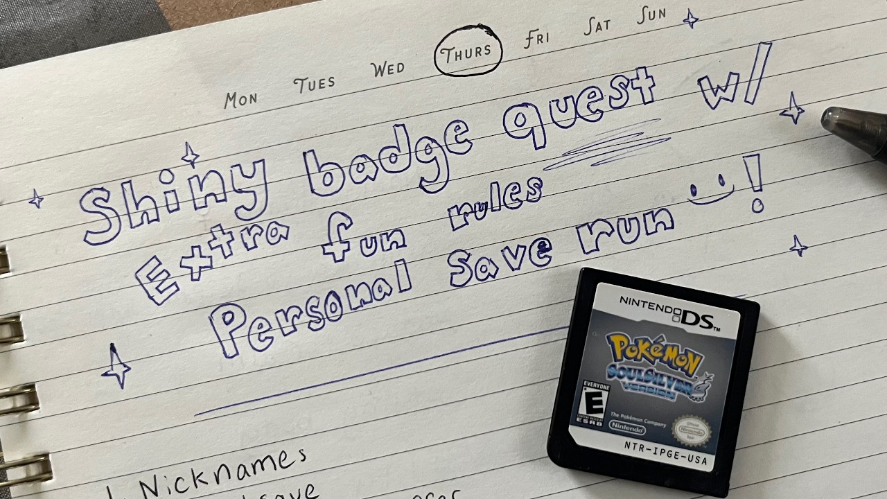 The Rules!  to my new fun pokemon save! :D | Pokemon Soul Silver