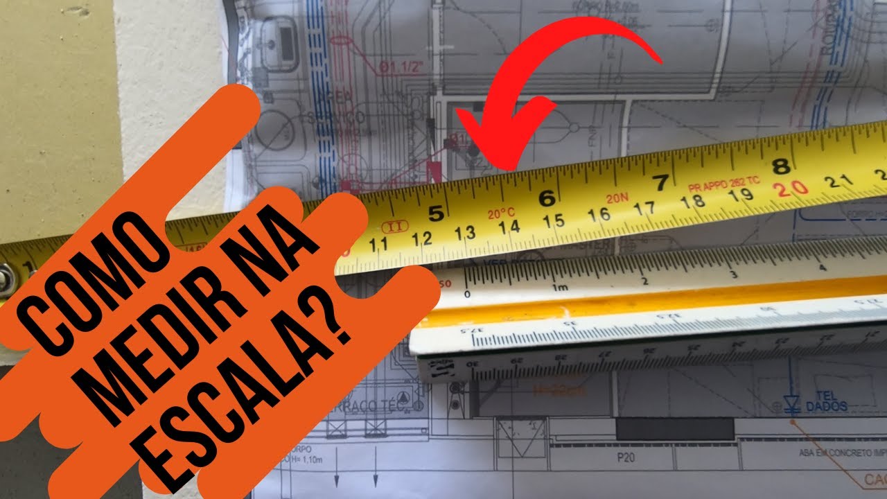 APRENDA COMO TIRAR MEDIDAS DE PROJETOS DE ELETRICA, COM ESCALIMETRO!