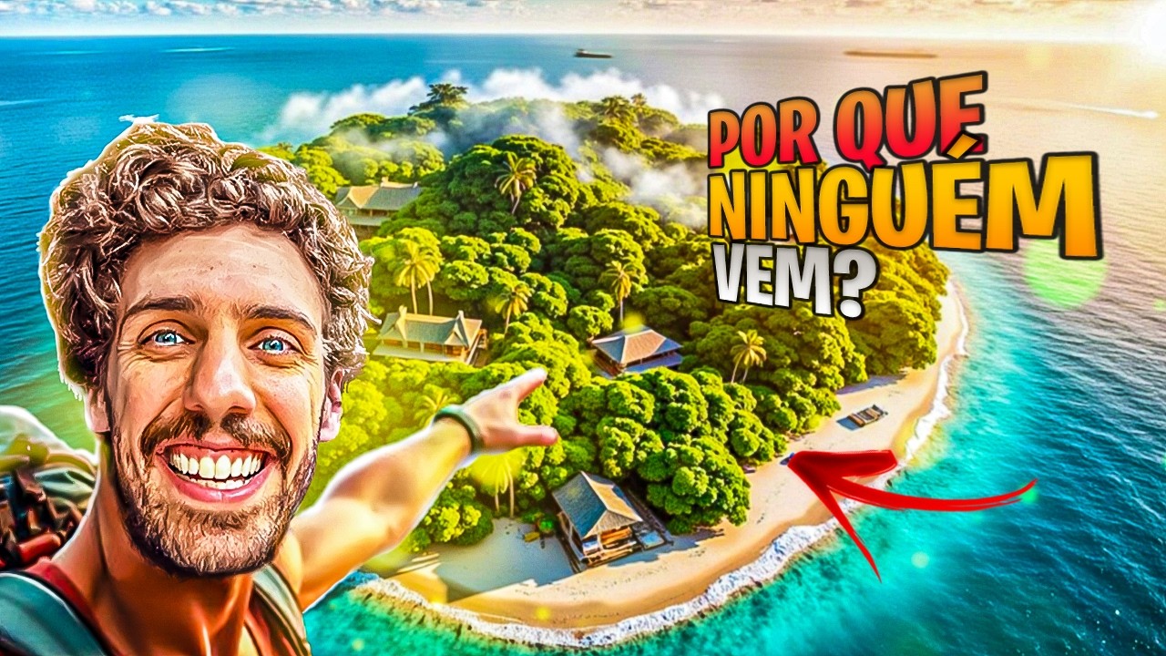 A ILHA MAIS ISOLADA do País MENOS VISITADO do Sudeste Asiático