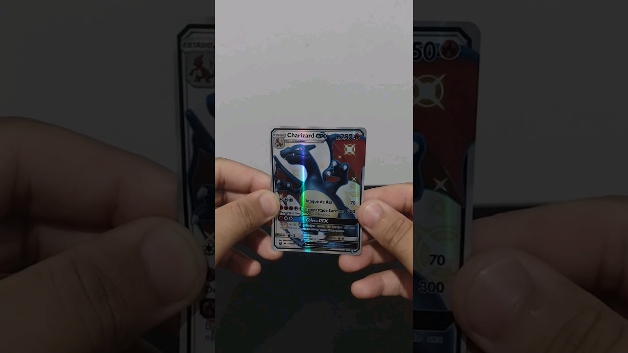 CHARIZARD SHINY GX ( FAKE ) #subscribe #pokemoncards #pokemon #shorts
