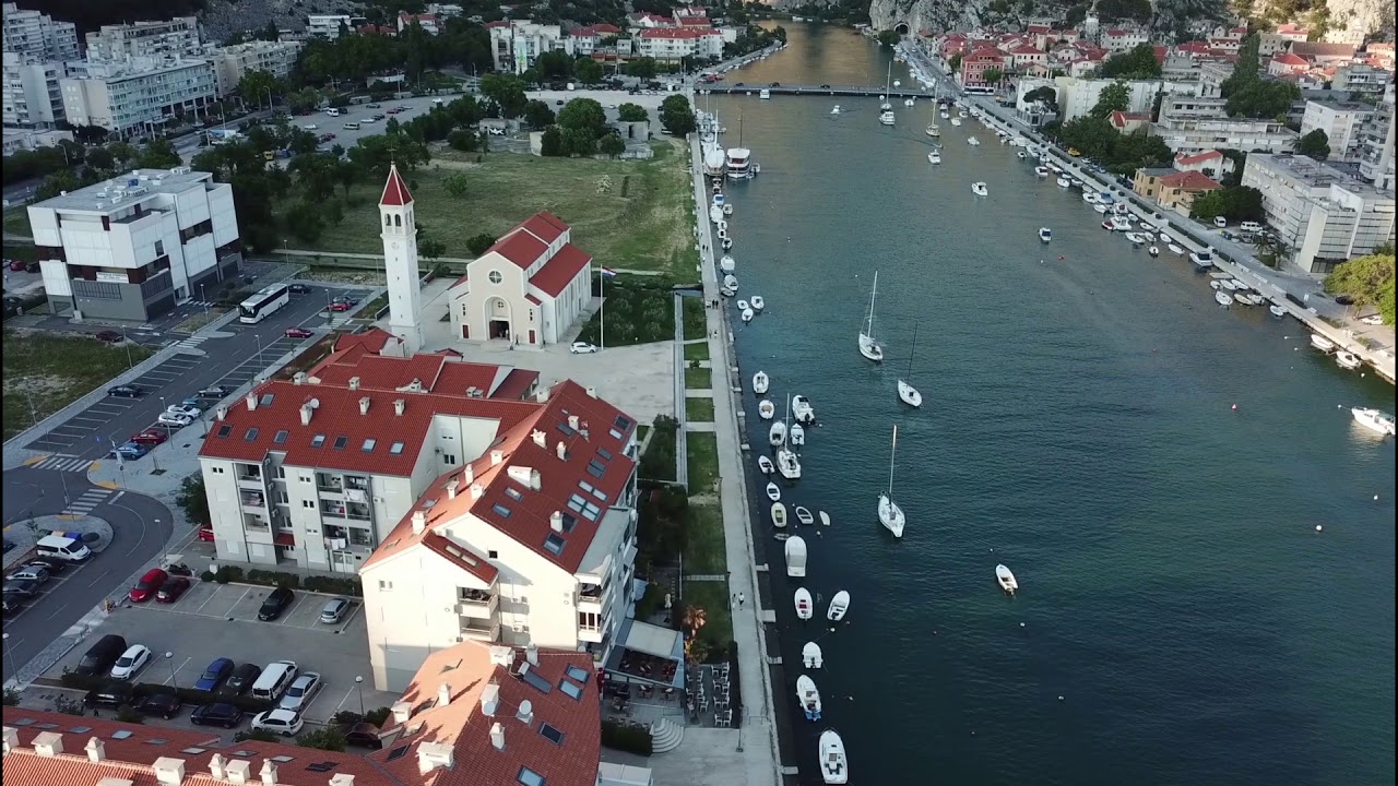Croatia, Omiś 2018 4K by Mavic Pro