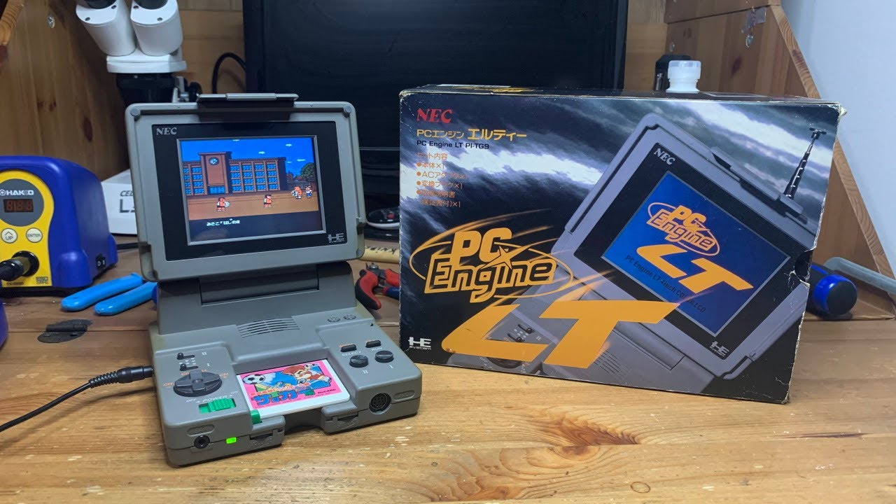 PC Engine LT Repair! Complete teardown, capacitor replacement, and demonstration