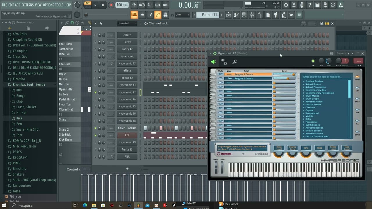 Marabenta Vibes de Gaza, Maputo e Inhambane  no fl studio