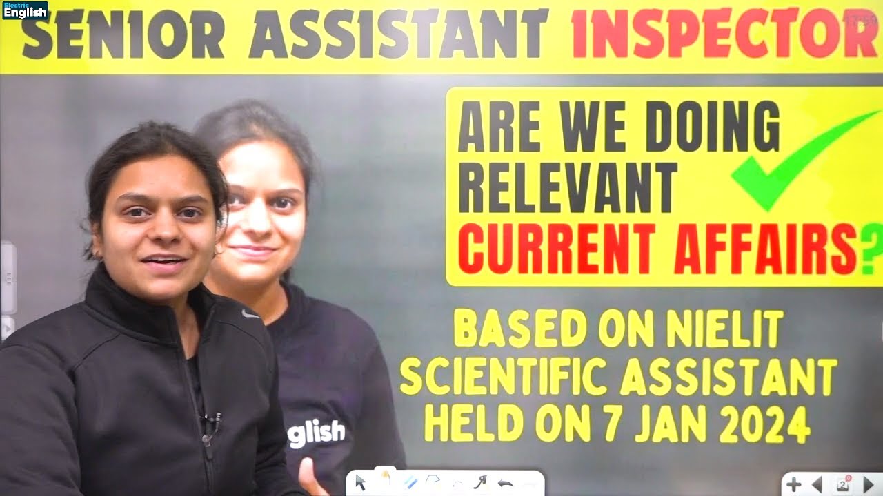 Are You Doing Relevant Current Affairs For PSSSB Senior Assistant? Imp Analysis, Electric English