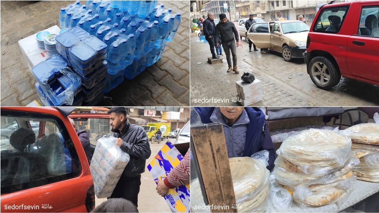 اليوم اشترينا شوية معونة لأهلنا يلي اجو ع عفرين بمساعدة العالم يلي بعتو مصاري ومساعدة اكتمال 