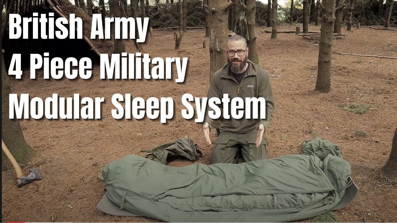 British Army 4 Piece Military Modular Sleep System