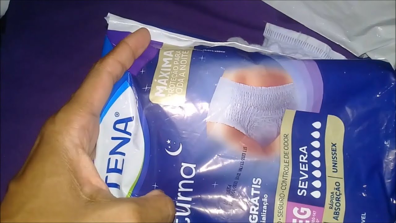 Fralda roupa Íntima Tena Pants Noturna TENA