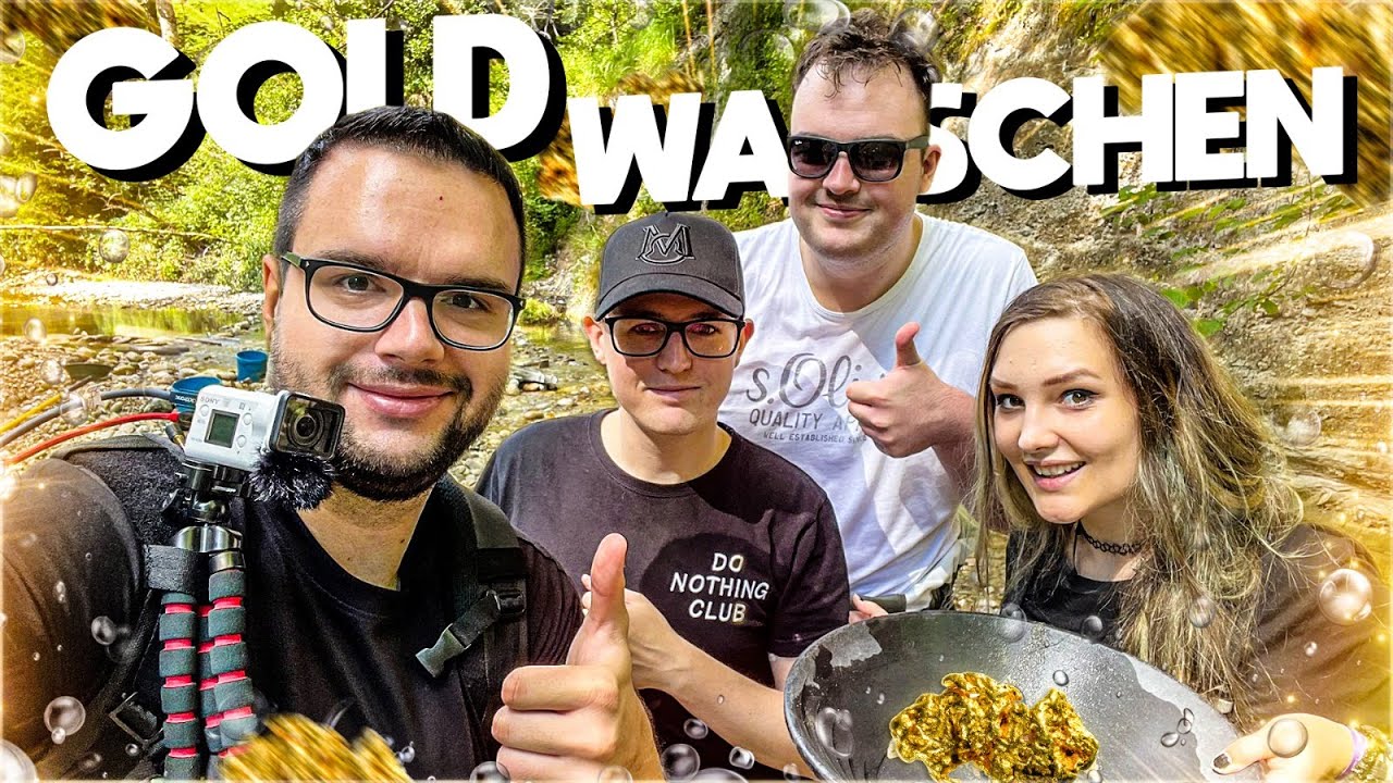 GOLDWASCHEN IN DER SCHWEIZ! 😄 Goldrush Schweiz Edition mit SmashLunatic, Berni & YouPl4y