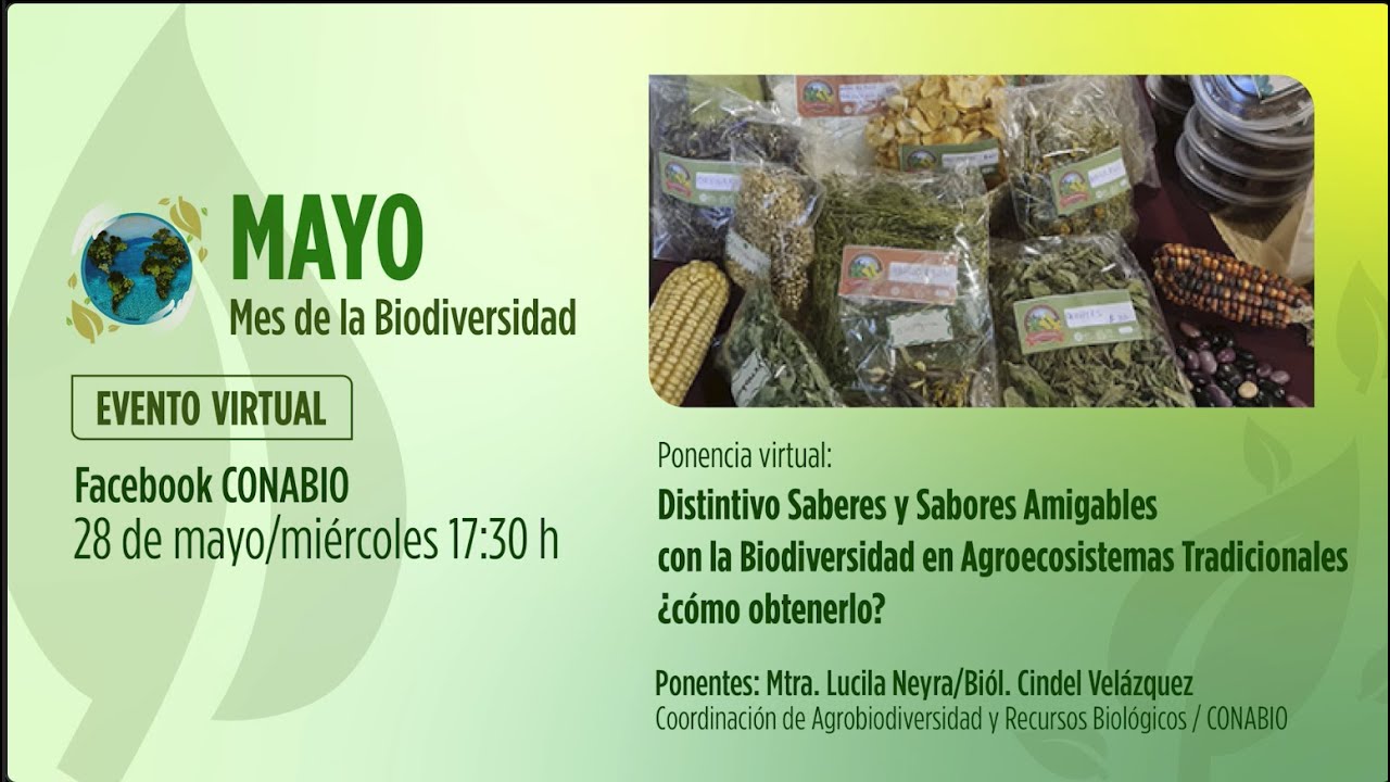 Distintivo de saberes y sabores amigables con la Biodiversidad en Agroecosistemas Tradicionales