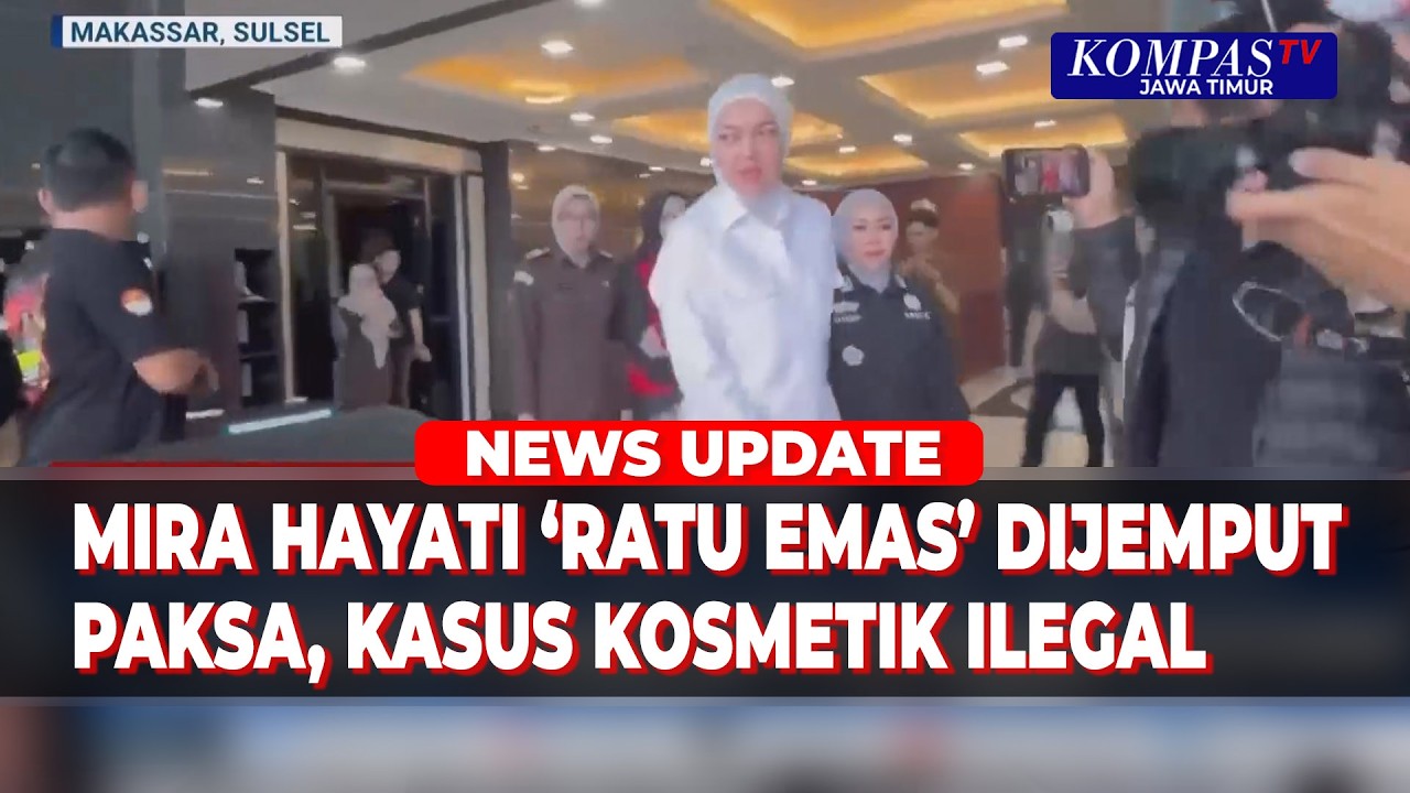 Kasus Kosmetik Ilegal, Mira Hayati 'Si Ratu Emas' Dijemput Paksa dan Divonis 2 Tahun!