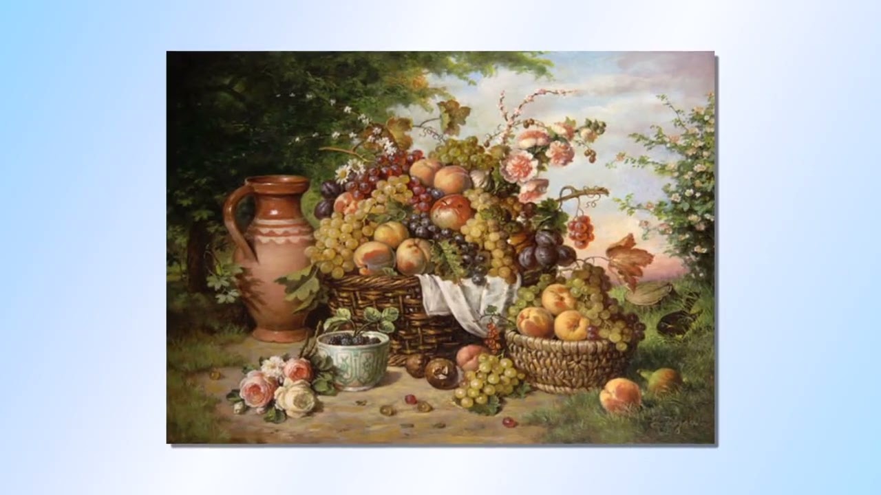 Artist Elia Jozsa.  Luxurious Still Lifes
