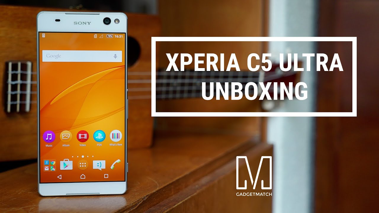 Sony Xperia C5 Ultra Unboxing