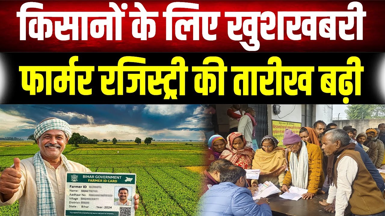 Farmer Id : कहीं छूट न जाए सरकारी लाभ; इस दिन करा लें फार्मर रजिस्ट्री, जानिए पूरा तरीका