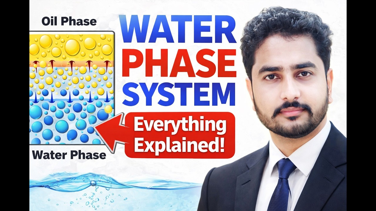 The Water System Explained | Phase Rule & Phase Diagram | Chemistry | Cogitaverse