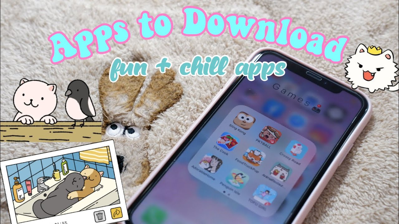Apps to download when bored 🌱|| fun + chill apps , iphone 11 || quarantine || PH🍒🎮