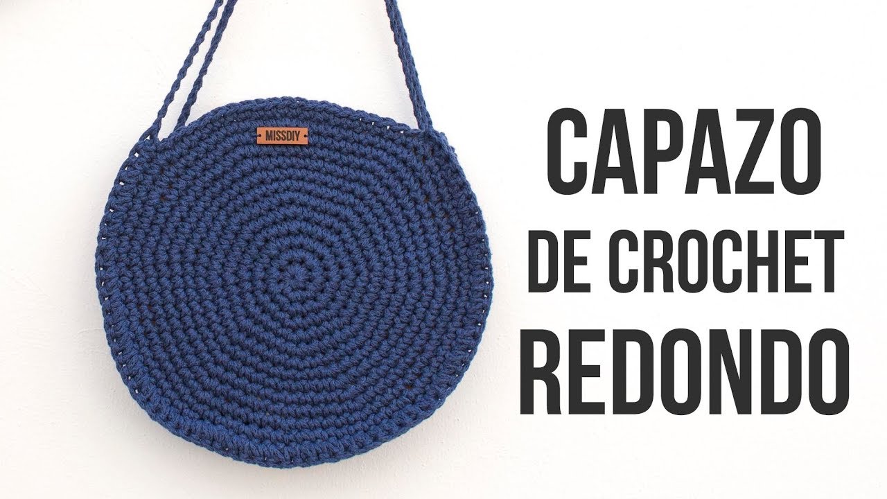 Bolso Capazo Redondo de Crochet