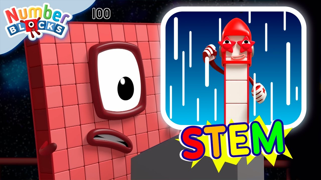 STEM Fun in Space! 🚀 | Counting and Science for Kids | @Numberblocks