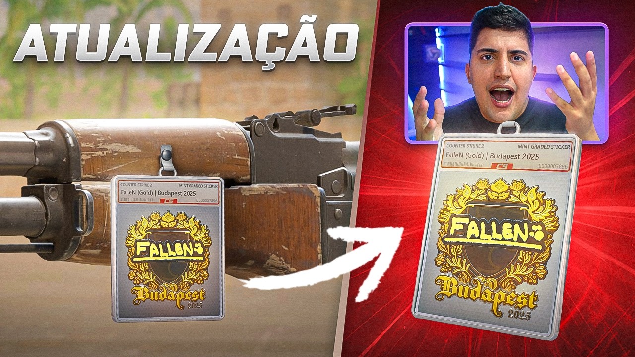 VALVE, ISSO FOI GENIAL!! STICKERS REMOVIVEIS, MAJOR COM NOVO FORMATO E MUITO MAIS (mega atualizac&atilde;o)